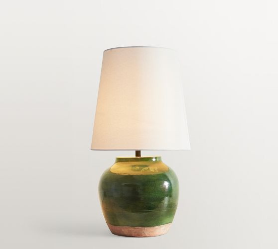 Miller Ceramic Bedside Lamp (25") | Pottery Barn (US)