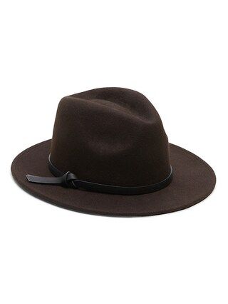 Short Brim Wool Felt Fedora | Banana Republic (CA)