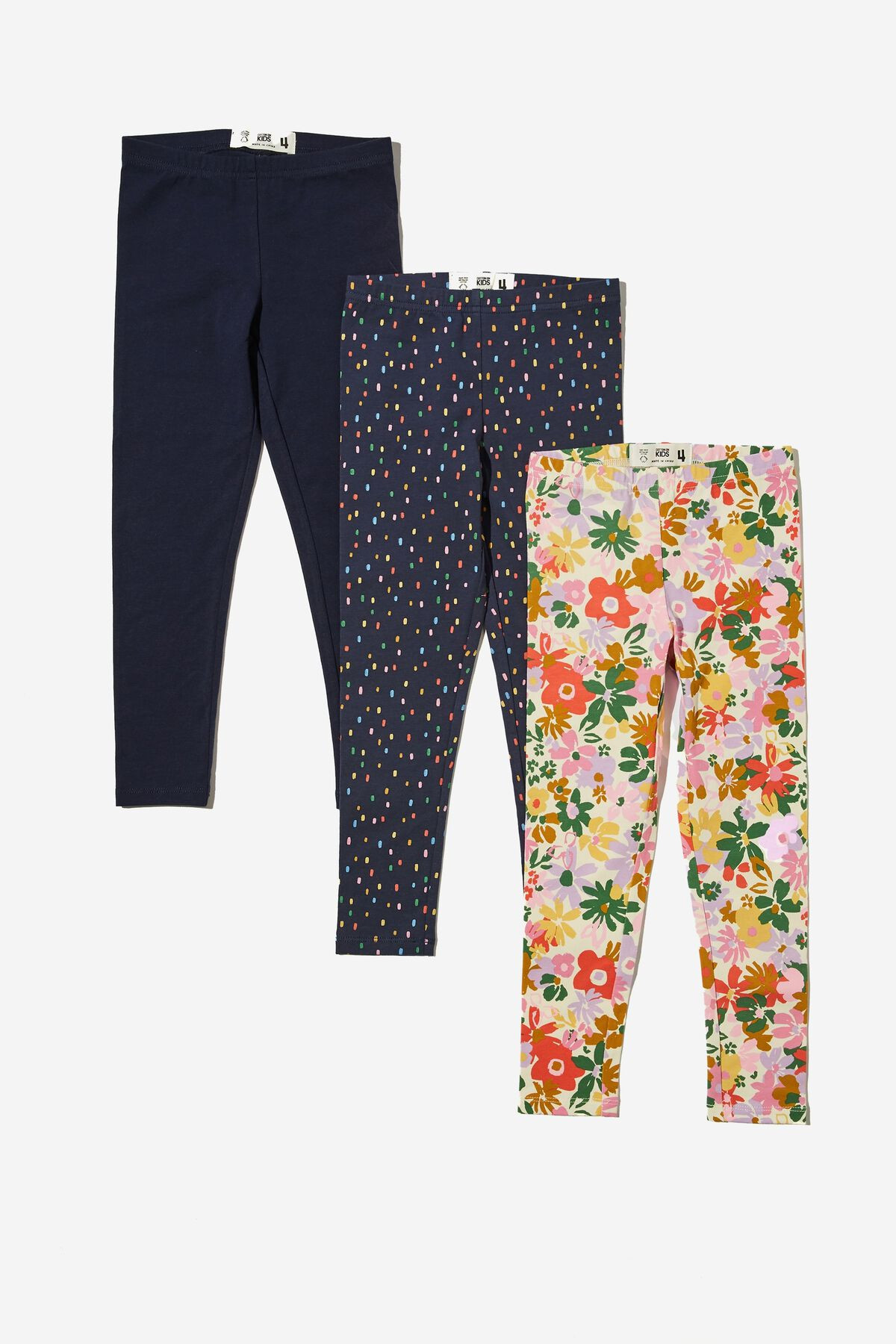 Girls Multipack Legging 3 Pack | Cotton On (ANZ)