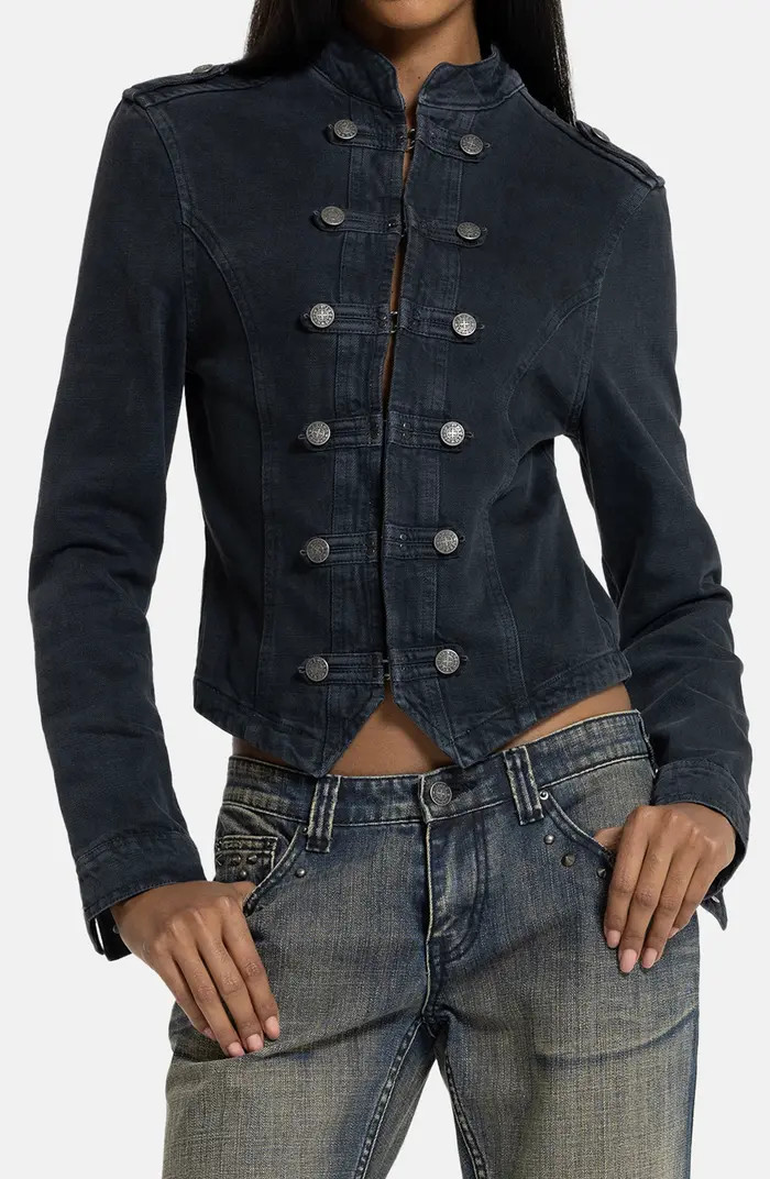 JADED LONDON Denim Drummer Jacket | Nordstrom | Nordstrom