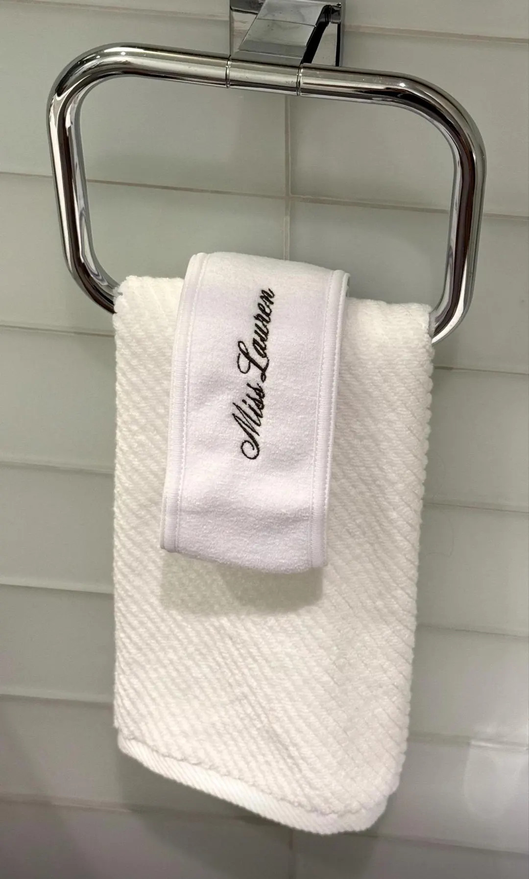 Personalized Embroidered Spa Wrap Headband | Custom Makeup & Skincare Hair Wrap | Monogrammed Tow... | Etsy (US)