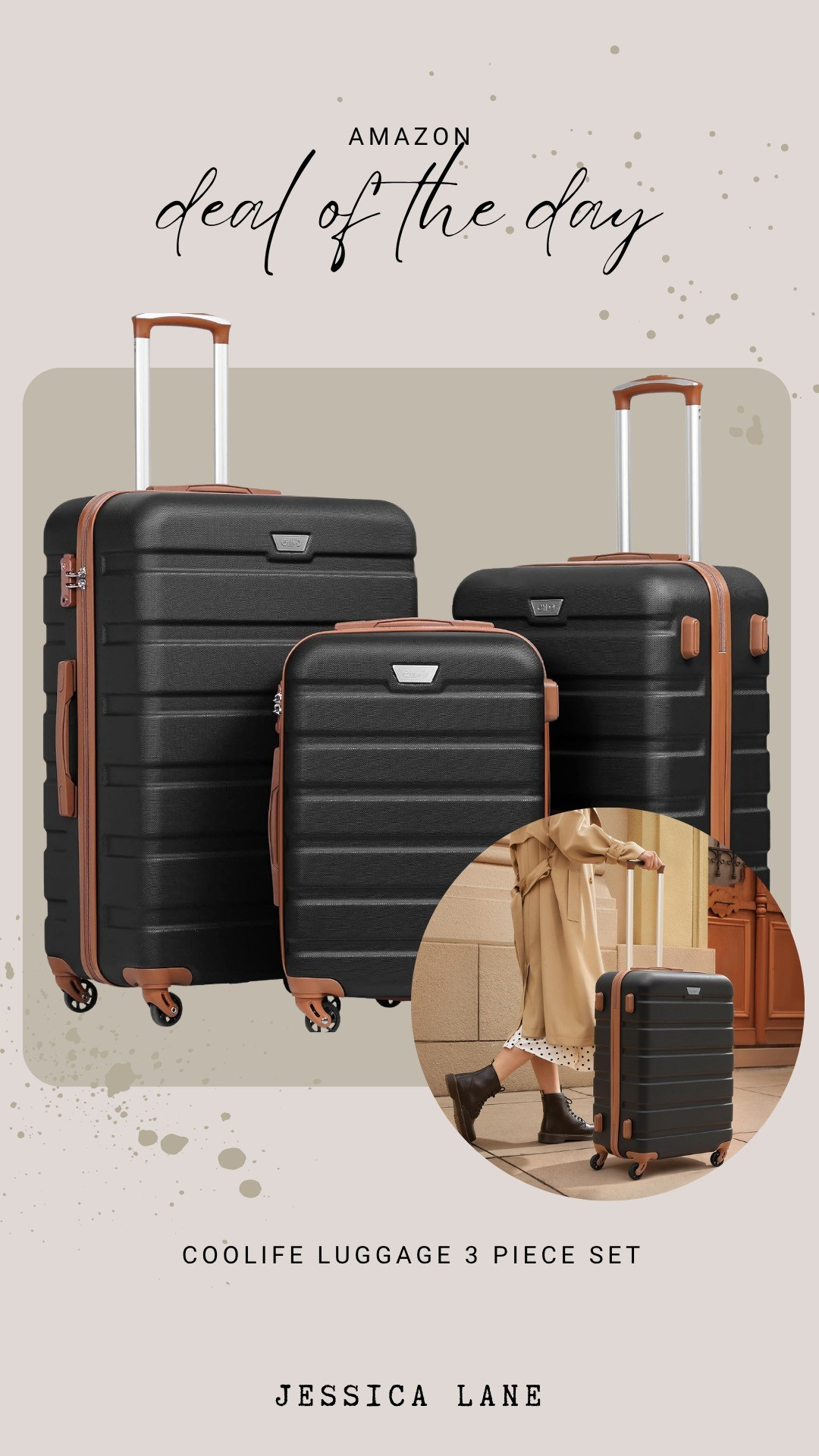 Upgrade your travel game with this durable 3-piece luggage set that makes packing a breeze. It is perfect for family vacations or solo weekend getaways.#traveldeals #luggage #amazondeals #travelessentials

#LTKTravel #LTKSaleAlert