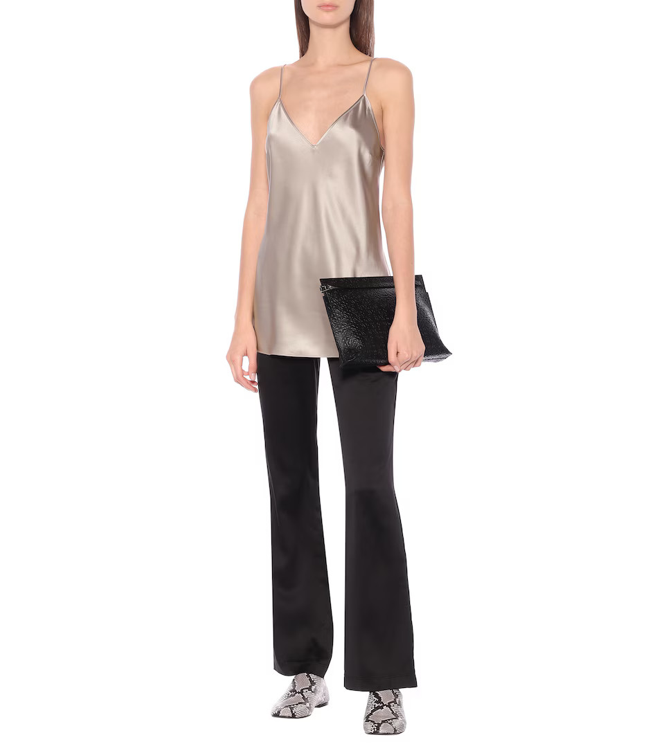 Clea silk satin camisole | Mytheresa (UK)