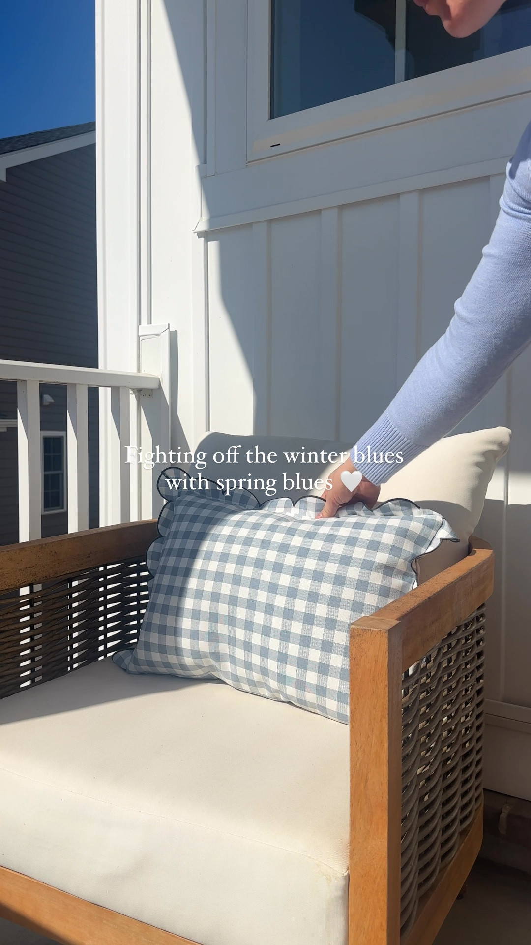 Some of my favorite spring finds at target in the perfect shade of blue. The outdoor  scallop throw pillows have to be a favorite!  Wreath bow, bunny candlesticks and tapers available at tableshoppeco.com 🤍

#LTKHome #LTKWatchNow #LTKSeasonal