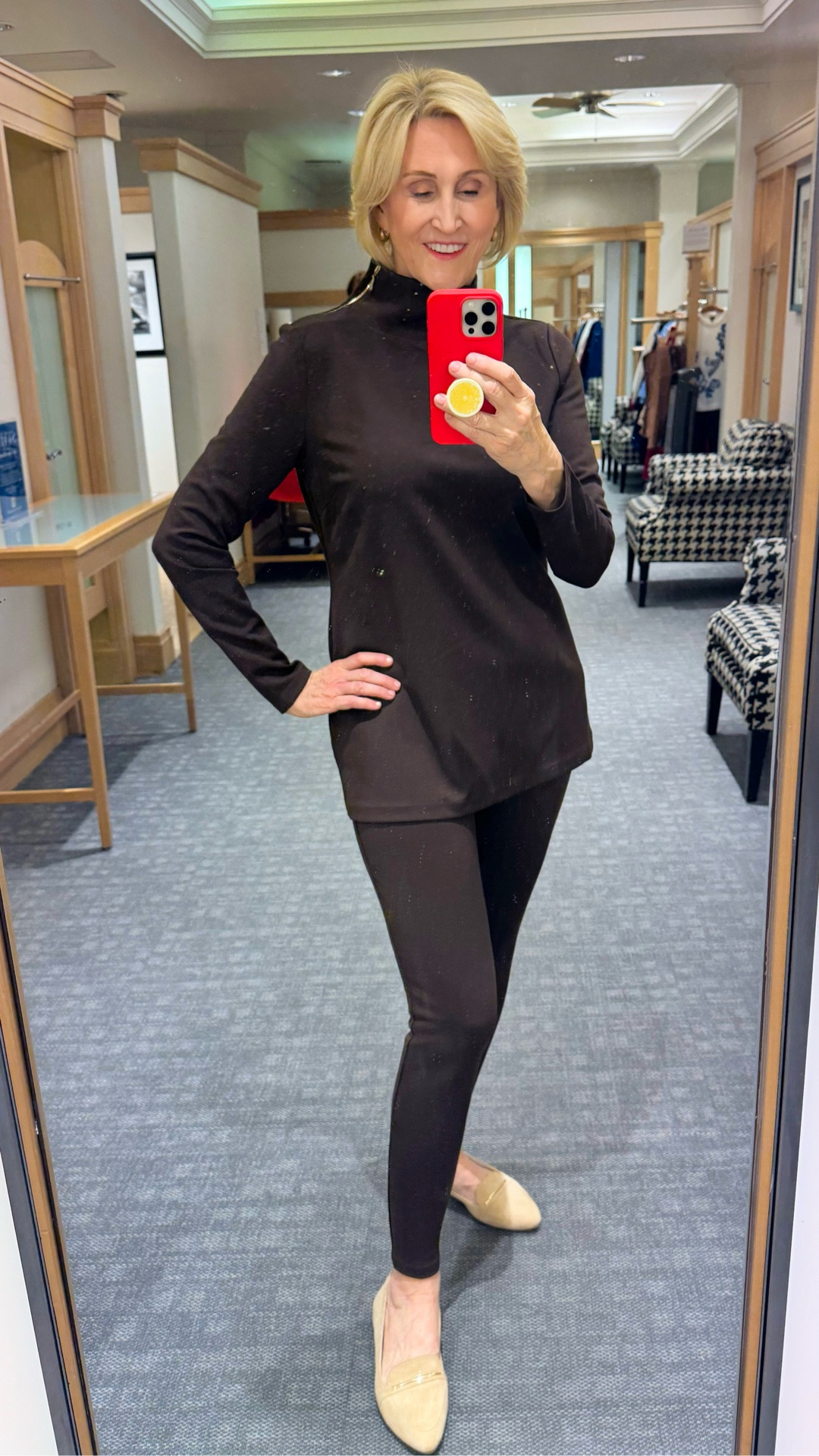 Some days just call for easy, pulled-together comfort 🤍

This zip-shoulder tunic pullover from Talbots is one of those pieces that does all the work for you — relaxed, flattering, and just the right amount of polish. Paired it with classic leggings and soft ballet flats for a look that feels effortless but still put together.

Cozy, simple, and ready for anything the day brings ✨


#LTKOver40 #LTKootd #LTKSeasonal