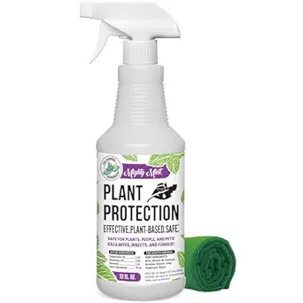 Mighty Mint 32 oz Peppermint Plant Protection Spray - for Spider Mites, Insects, Gnats, Fungus, a... | Amazon (US)