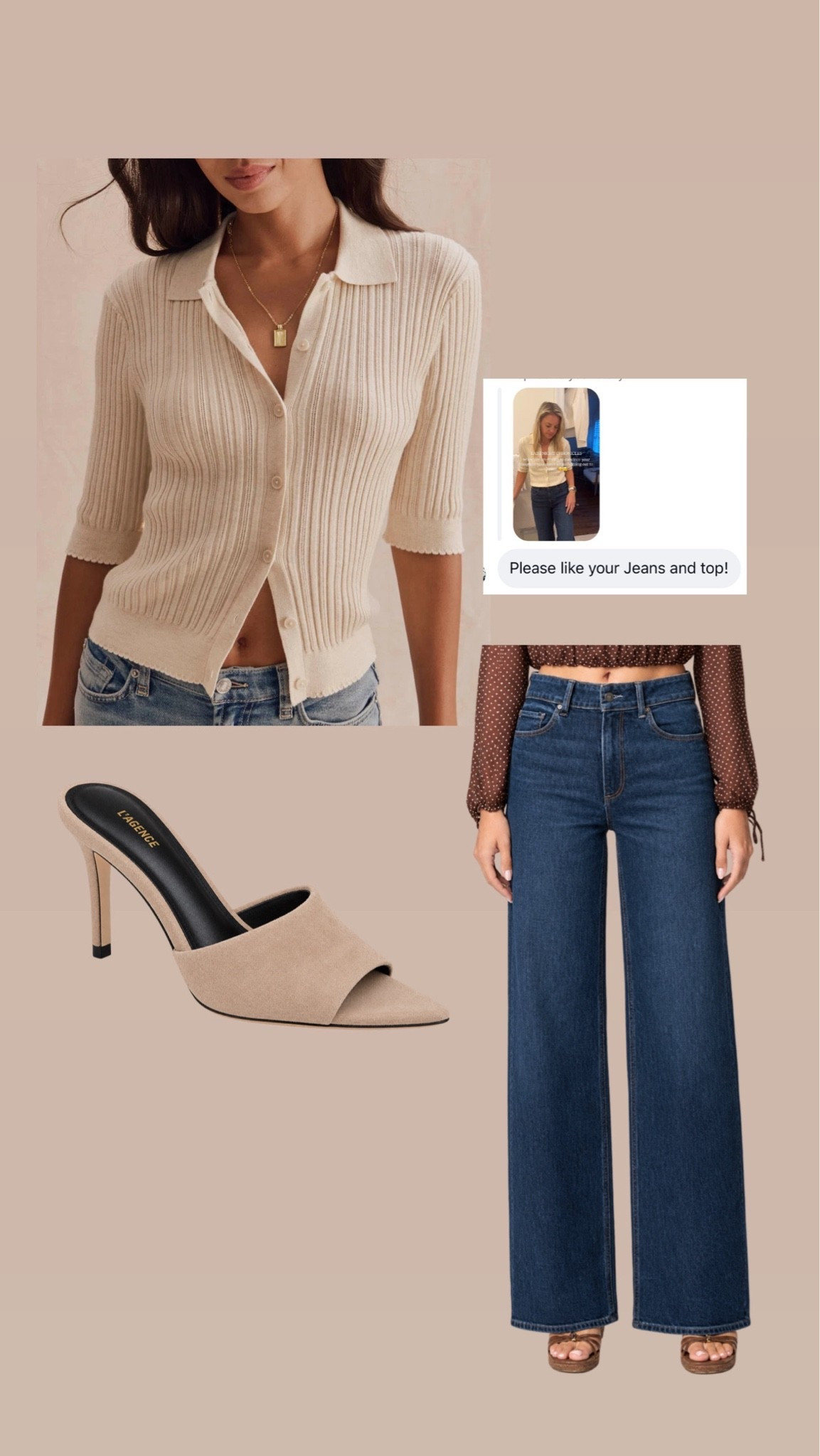 Top incredibly soft and also comes in black, 👖color: san gabriel// fit tts but run long (I’m 5’5)

#LTKmomlife #LTKgrwm #LTKootd