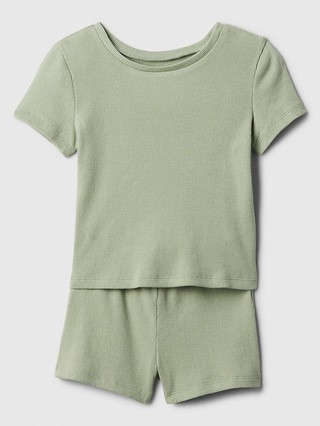 babyGap Ribbed Two-Piece Outfit Set | Gap Factory