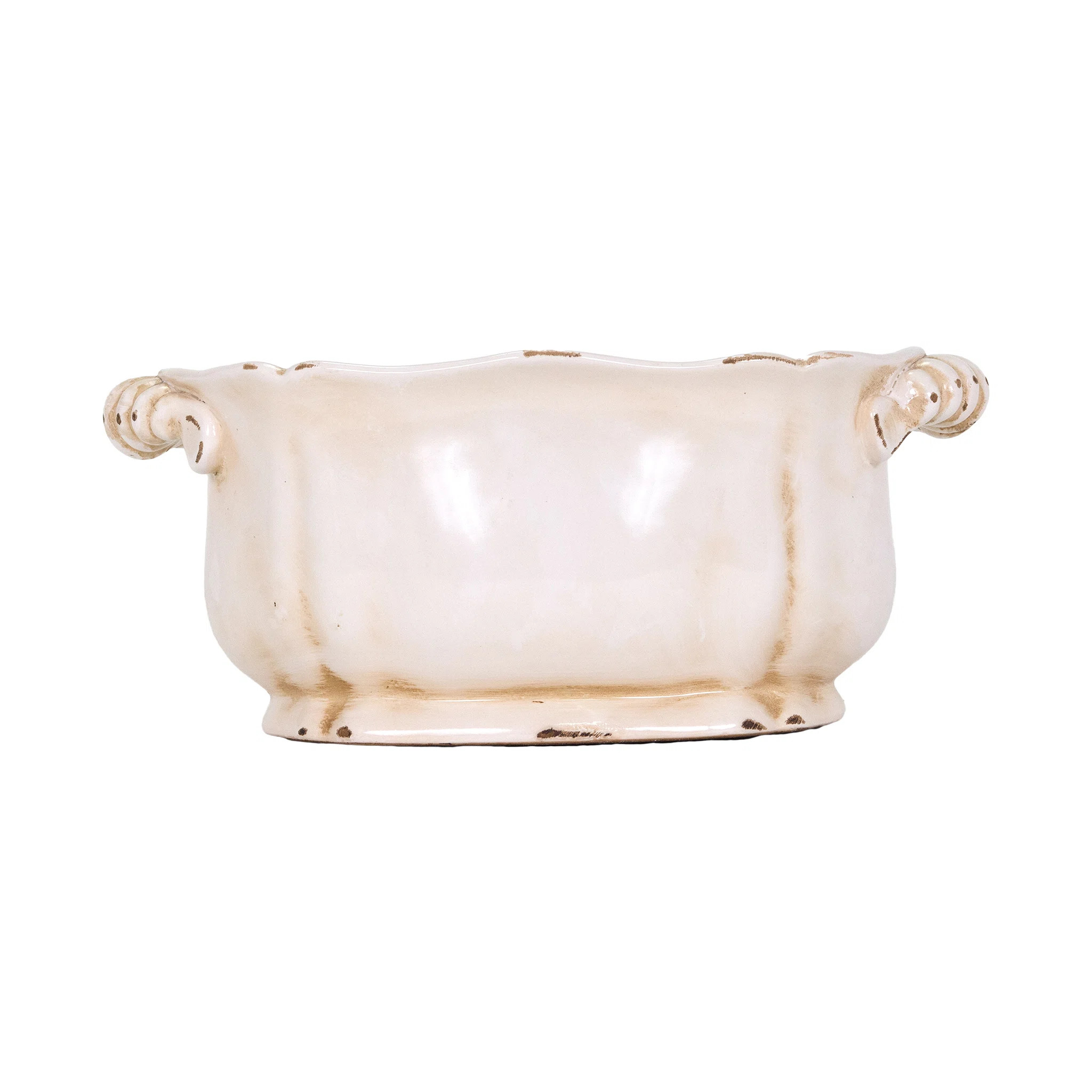 Mccafferty Oval Ceramic Pot Planter | Wayfair North America