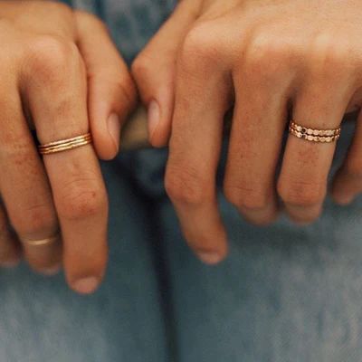 Stella Sparkle Stacking Ring | Made by Mary (US)