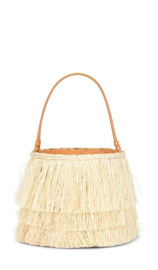 Poolside The Harbour Island Bucket Bag in Neutral. | Revolve Clothing (Global)
