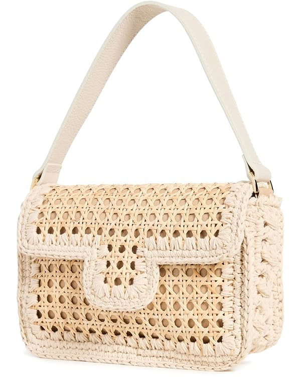 Caterina Bertini Women's Woven Shoulder Bag | Amazon (US)