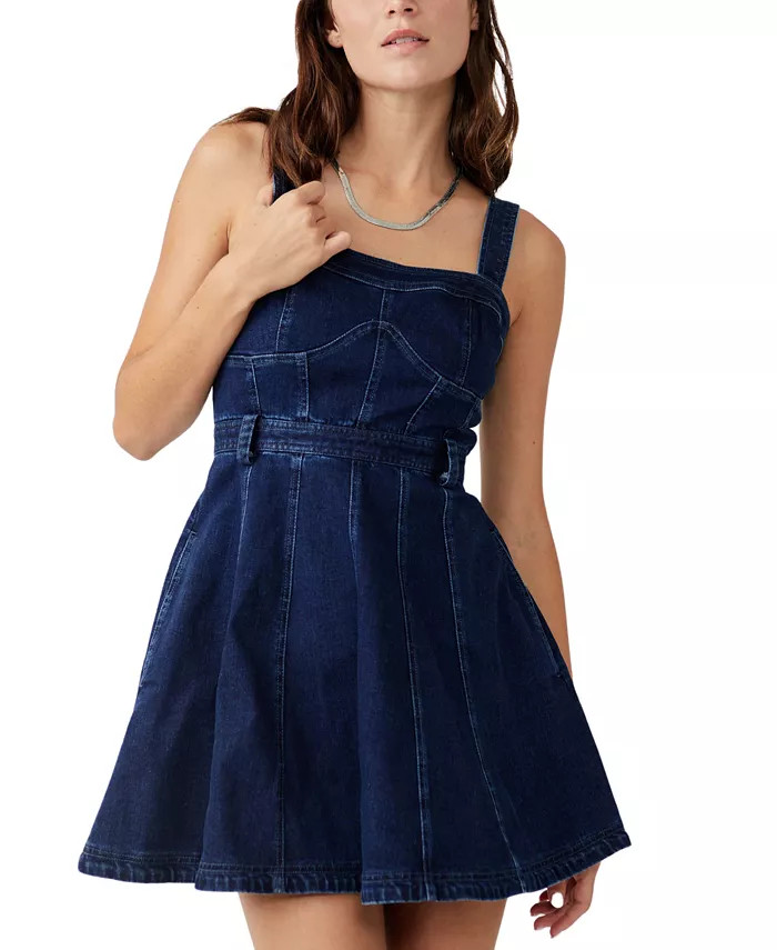 Women's Margot Denim Mini Dress | Macys (US)