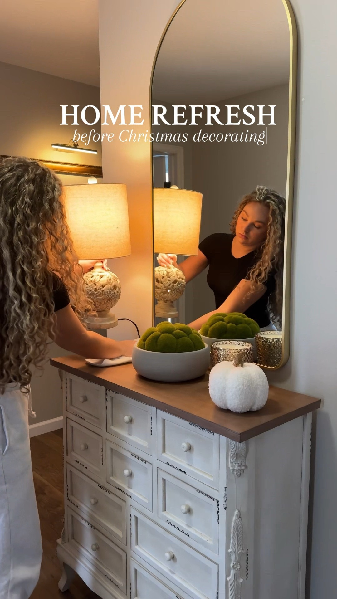 Home refresh before Christmas decorating! 🎄✨ #cleanwithme #home 

#LTKHome