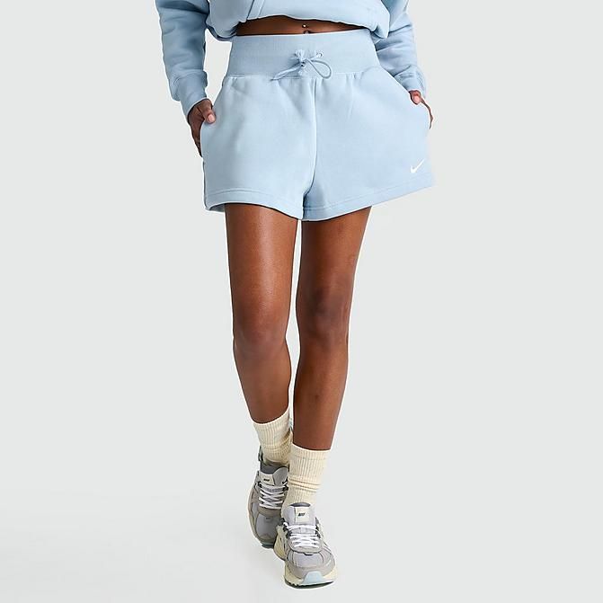 Women's Nike Sportswear Phoenix Fleece High-Waisted Loose Shorts | Finish Line (US)