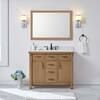 Home Decorators Collection Bellington 42 in. W x 22 in. D x 34.5 in. H Vanity in Almond Toffee wi... | The Home Depot
