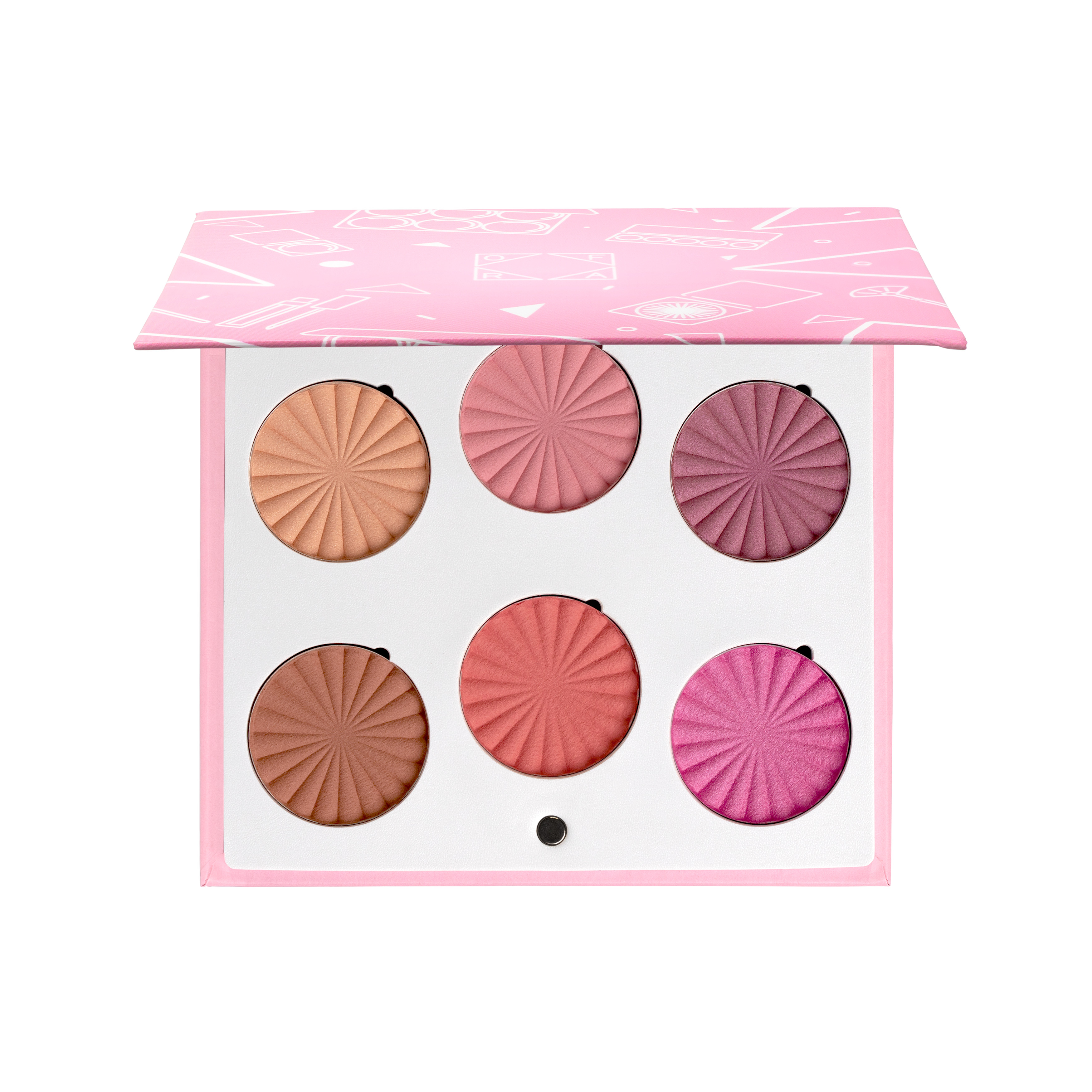 Mini Mix Face Palette - Blushful - OFRA Cosmetics | OFRA Cosmetics