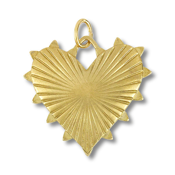 Heart of Gold Charm | HART