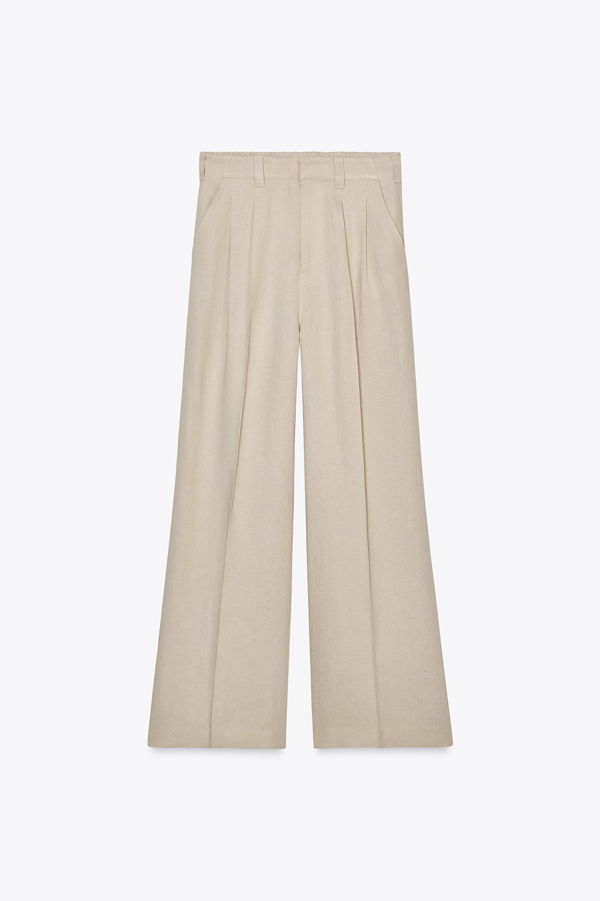ZW COLLECTION DARTED TROUSERS | Zara US