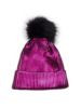 Metallic Faux Fur Pom Pom Beanie | Saks Fifth Avenue OFF 5TH