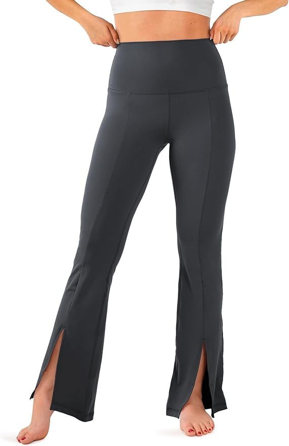 Herseas Women's High Waisted Yoga Pants Bootcut Flare Leggings | Amazon (US)