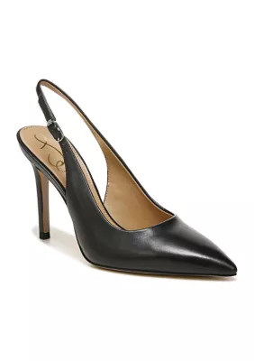 Sam Edelman Women's Hazel Sling Pumps, Black, 8.5M | Belk