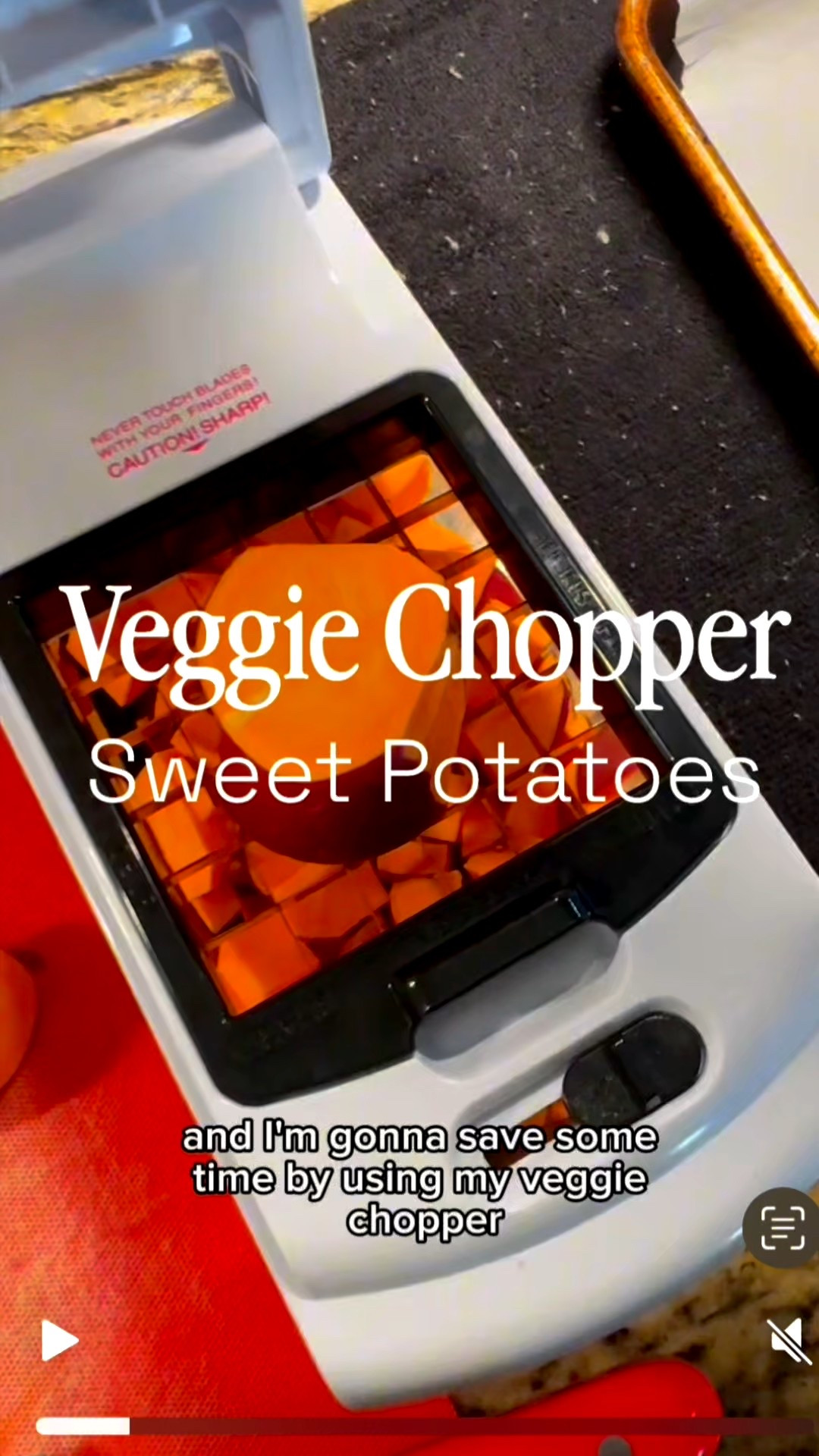 Roasted Sweet Potatoes in the Oven using the Veggie Chopper 

I used my veggie chopper to save time in chopping my sweet potatoes. It’s much quicker and I also get sweet potato chunks the same size which makes them roast more evenly too.

There are different inserts which will give you larger or smaller chunks depending on which size you use.  I am using the larger sized chunks one for the potatoes and onions - I usually use the smaller insert when I want tiny diced onions and celery for chicken salad or egg salads. 

This chopper is easy to clean, makes chopping and dicing faster and I now keep it out on my counter because I use it weekly! 

Here’s how I roast my sweet potatoes:

* Preheat the oven to 425 degrees. Chop several sweet potatoes and one onion and divide them evenly onto 2 parchment lined cookie sheets. 

* lightly coat with grapeseed or olive oil and salt (or salt and pepper) and toss to coat. 

* Roast for 30-40 minutes tossing every 10-15 minutes until browned, carmelized and to your liking. 

This makes a great side dish especially during the Fall and Thanksgiving season!

Leave any questions you have for me below!


Kitchen gadgets , kitchen favorites, veggie chopper , easy recipes , side dish , storage container, glass food storage, kitchen finds #ltkfindsunder50 

#LTKHome #LTKVideo #LTKSaleAlert

#LTKHome #LTKGiftGuide #LTKFindsUnder50