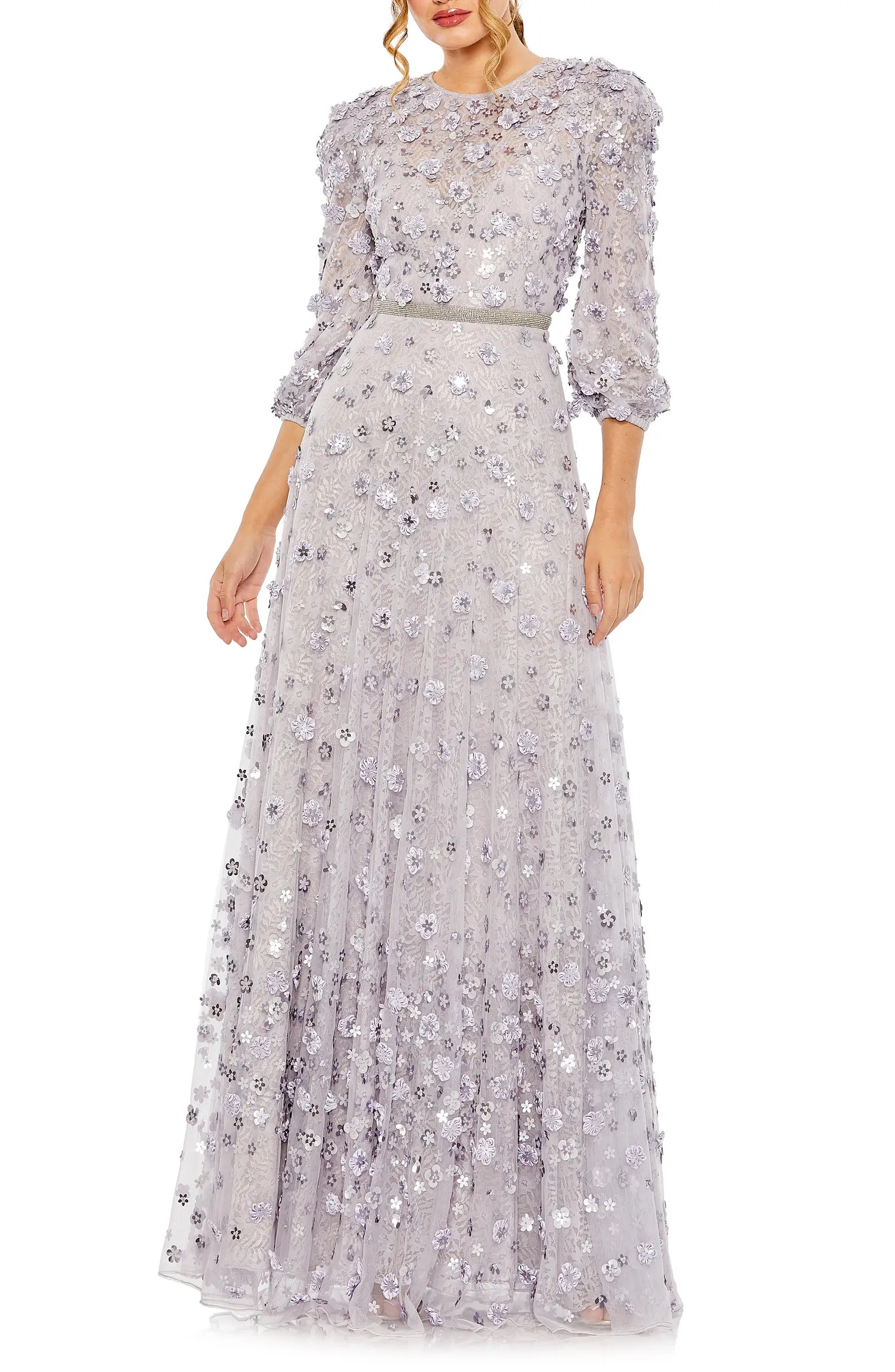 Mac Duggal Floral Lace Gown | Nordstrom | Nordstrom