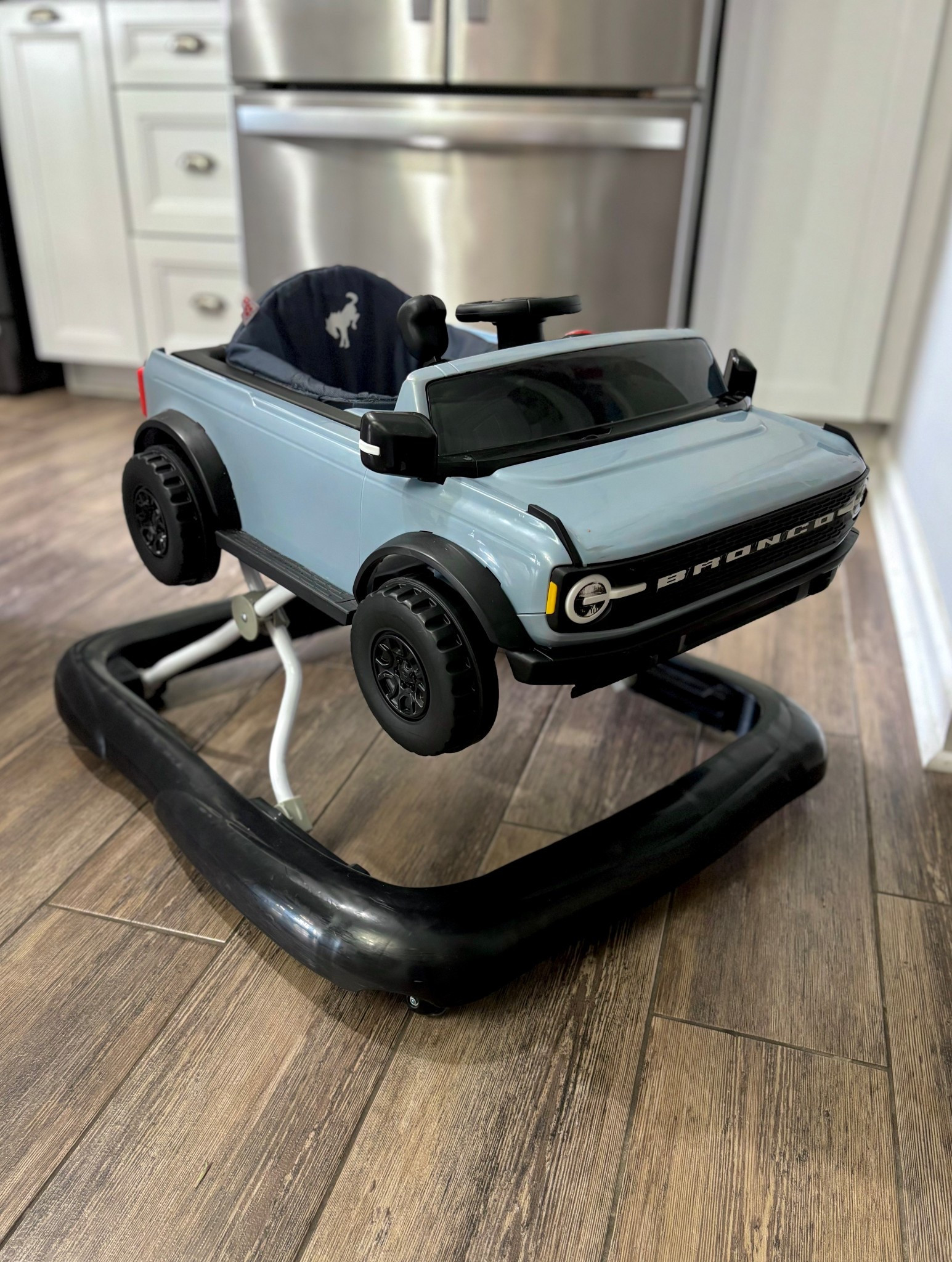 If you have a little one this Christmas, this Bronco walker is a perfect gift! We love ours and use it multiple times every day 🚙 The best part is it’s a 4-in-1 so it grows with your baby! 

#bronco #walker #babywalker #christmasgift #babygift #giftidea 

#LTKBaby #LTKFindsUnder100 #LTKGiftGuide