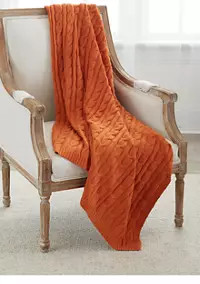 Biltmore® Cable Throw Blanket | Belk