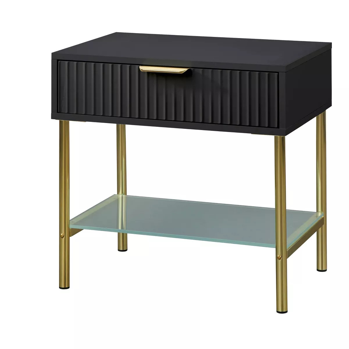 Russo Channel Front End Table with Drawer - Lifestorey | Target