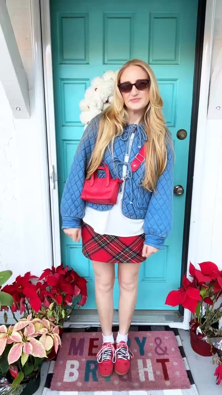 Christmas plaid mini skirt two ways 🎄 two Christmas outfit ideas using plaid ❤️ which way would you wear?! 

plaid mini skirt, Christmas mini skirt, bow sweater, Christmas outfit ideas, holiday outfit ideas, Christmas cookie party outfit, Christmas outfit inspo, plaid skirt, plaid Christmas outfits, plaid styles, Christmas fashion reel, holiday outfit inspiration, festive prints, tartan outfit ideas, winter style, Plaid outfit ideas, festive plaid, Christmas outfits, tartan fashion, holiday style guide, how to wear plaid, Christmas outfits, New Year’s Eve outfit, holiday dress ideas, winter style guide, best festive looks

#LTKHoliday #LTKSeasonal #LTKFindsUnder50