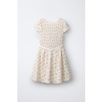 Zara - Smocked Floral Dress - Ecru - 9-10 Years (55,1 Inches) - Kids | Zara US