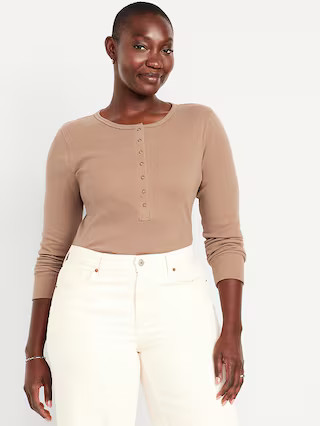 Cozy Snug Crew-Neck Henley | Old Navy (US)