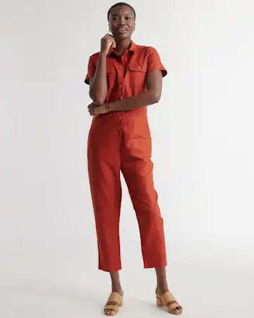 Linen Coverall Jumpsuit | Quince