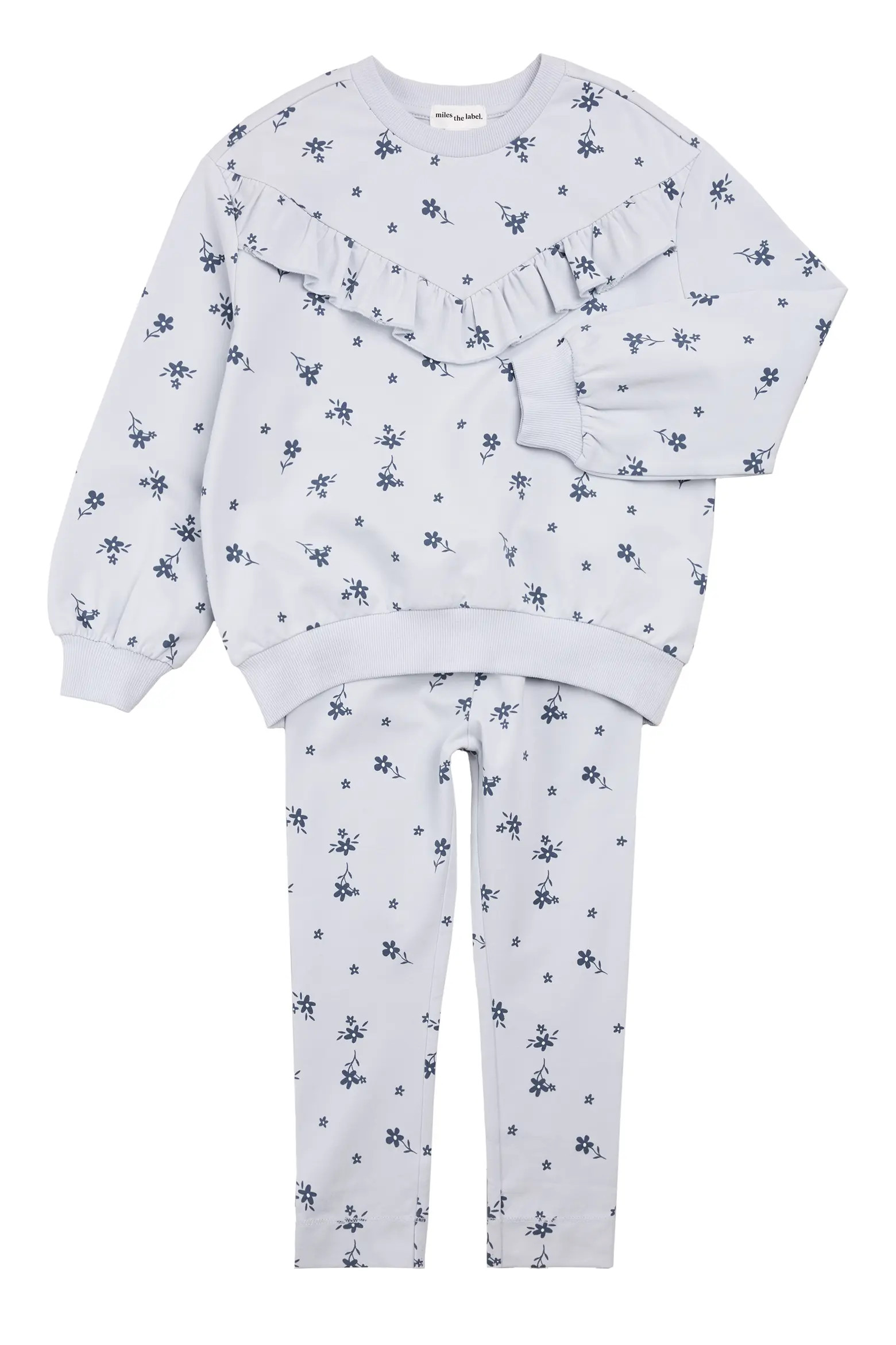 Kids' Floral Print Sweatshirt & Leggings Set (Women) | Nordstrom | Nordstrom