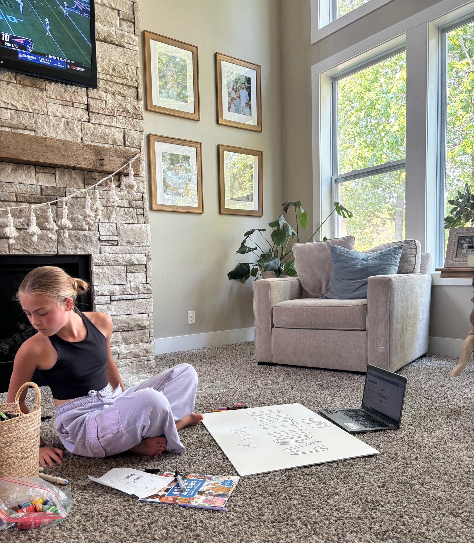 Preteen comfortable pants girls longline sports bra

#LTKActive #LTKKids