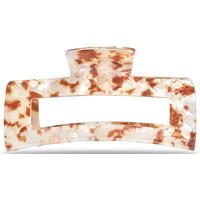 Kitsch Eco-Friendly Jumbo Open Shape Claw Clip (Various Colours) - Brown | Lookfantastic US