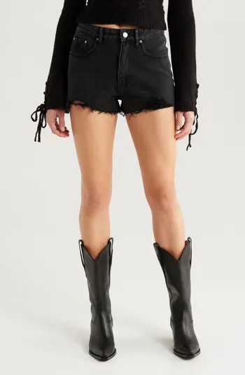 PacSun Festival Moonlight Ripped Denim Shorts | Nordstrom | Nordstrom