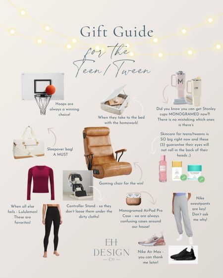 Gift Guide for Teens/Tweens

#LTKHoliday #LTKCyberWeek #LTKGiftGuide