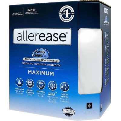 Maximum Mattress Protector White - AllerEase | Target