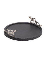 16in Round Skeleton Handle Tray | Home | T.J.Maxx | TJ Maxx