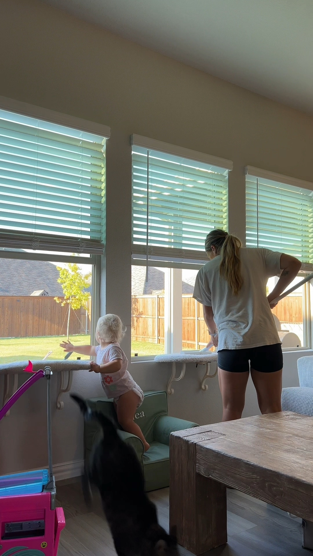 ✨ Home + Cleaning Hack Alert ✨

As a mom with a toddler and two cats, keeping my home clean between washes can feel impossible—but these two simple products are total game-changers.

💖 Large Lint Roller – I use this on furniture, bedding, pillows, stairs, my daughter’s room, basically anything with fabric that attracts cat hair or toddler messes. It’s perfect for keeping things hair-free, tidy, and clean between weekly washes. My couch, cat perches, and bedding stay spotless, even when life gets messy.

💧 DIY Freshening Spray – I make my own weekly freshening spray using water, a touch of plain alcohol, and two essential oils (my favorite combo is Hotel Fragrance + Fresh Cotton). I use it on bedding, towels, furniture, clothes that sit in the closet, and couches. It keeps everything smelling fresh, clean, and absolutely divine—without having to do a full wash every time.

These two hacks are my go-to for a fresh-smelling, hair-free home, and they save me so much time as a busy mom. 🙌

📌 Keywords/SEO: cleaning hacks, lint roller for furniture, DIY room spray, essential oil spray, home cleaning tips, quick cleaning hacks, cat hair removal, toddler-friendly cleaning, fresh-smelling home, easy home cleaning, between washes, furniture cleaning, bedding hacks

#LTKPets #LTKHome #LTKFindsUnder50