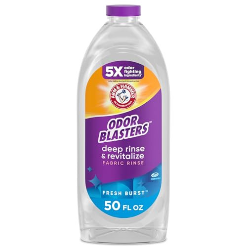 ARM & HAMMER Odor Blasters Deep Rinse and Revitalize Fabric Rinse, Laundry Additive, Eliminates S... | Amazon (US)