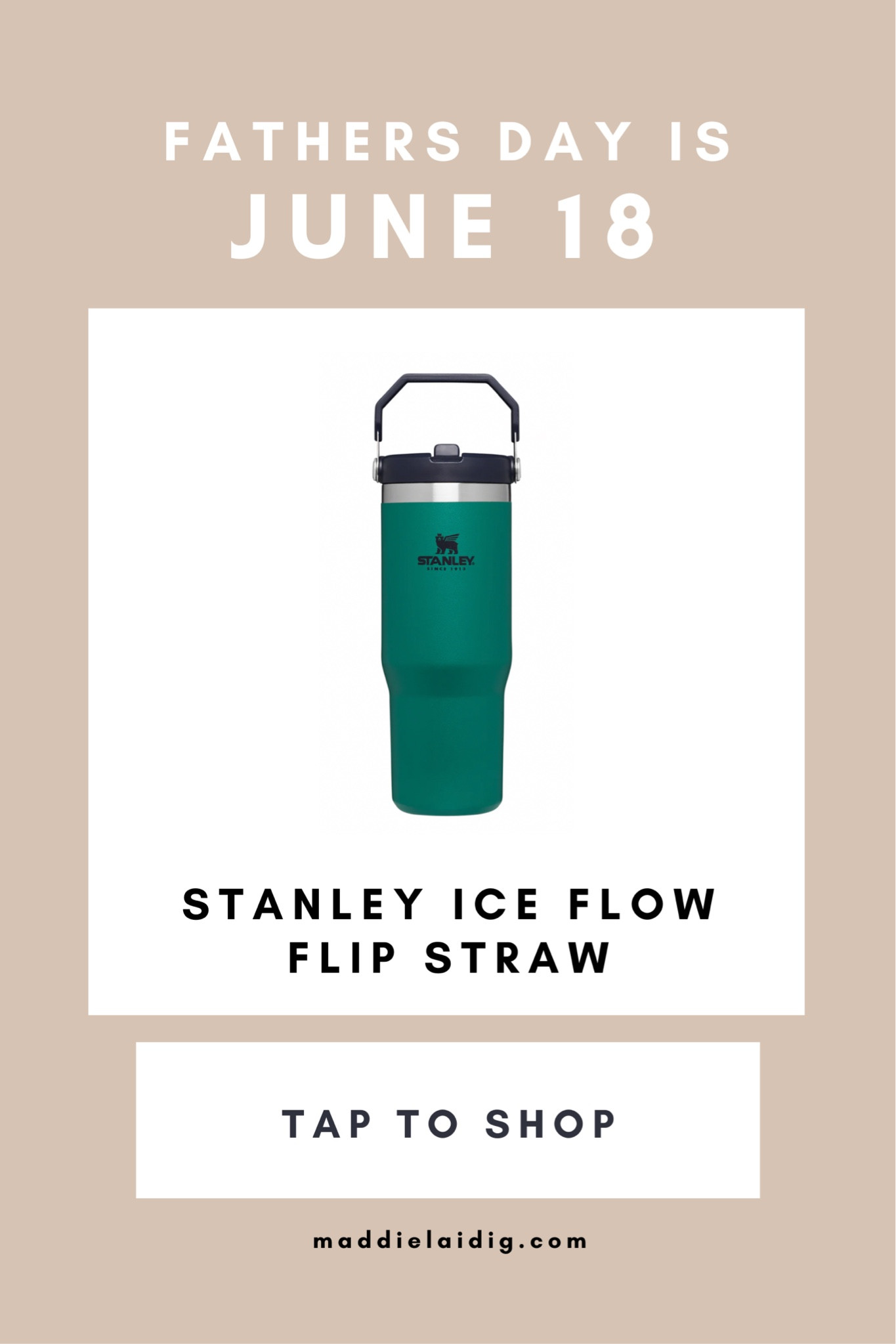 Father’s Day is June 18! Get him a ice flow flip straw from Stanley! #stanleytumbler #giftguide #fathersday #giftsformen #giftsfordad 

#LTKmens #LTKFind #LTKGiftGuide