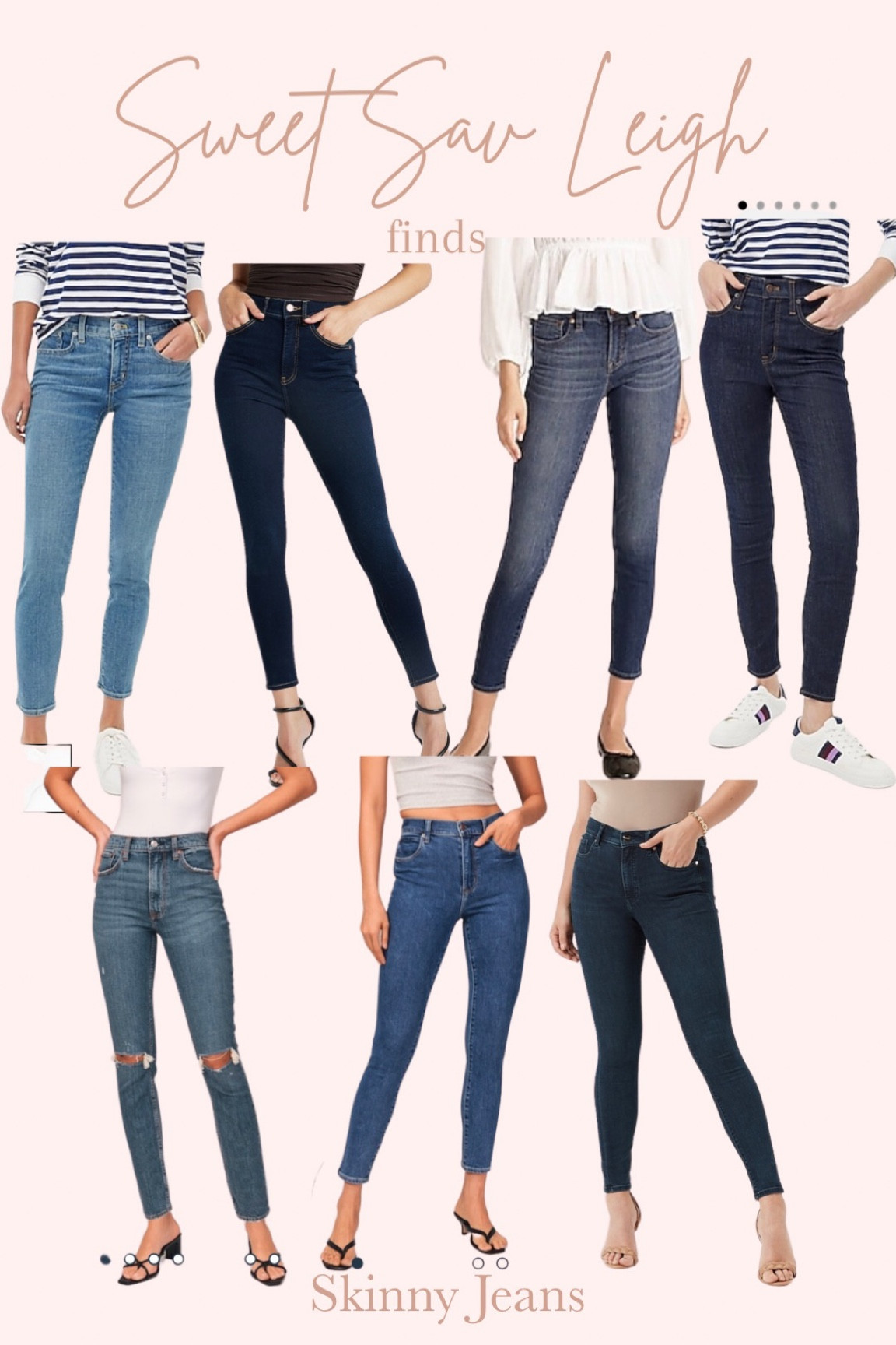 #skinnyjeans #jeans #denim #petitedenim #petitejeans 

#LTKstyletip #LTKSeasonal #LTKunder100
