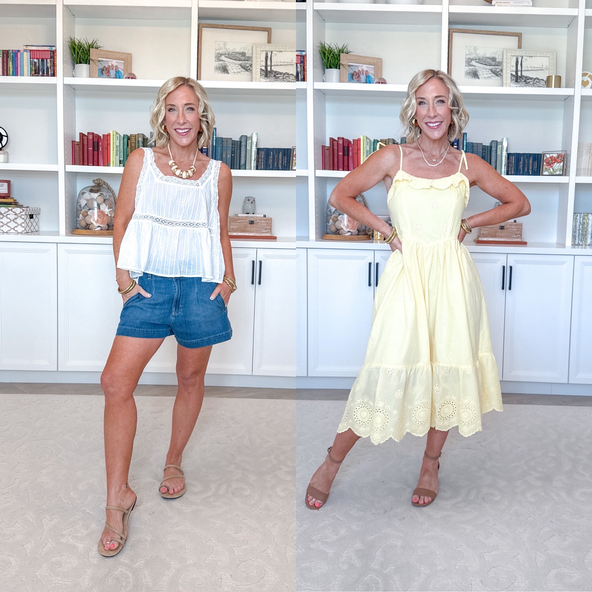 Walmart - new arrivals * Bow Tie Short - size 2. $26.98. 2 colors. Cropped Lace Cotton Tank Top - size XS. $24. 2 colors. Tie Strap Eyelet Midi Dress - size XS. $28.50. 2 colors.

#LTKSeasonal #LTKOver40
