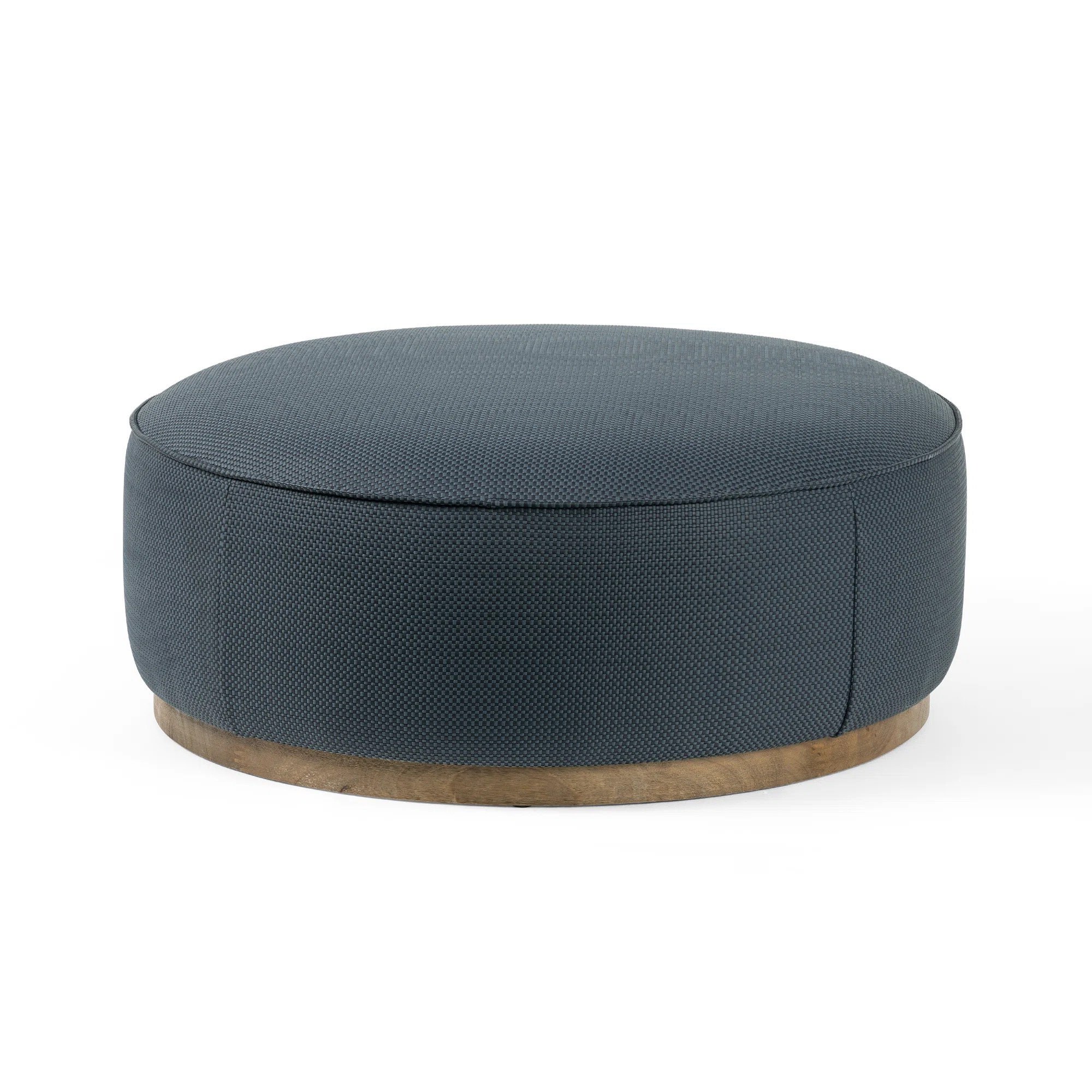 Rayna 36" Round Cocktail Ottoman | Joss & Main