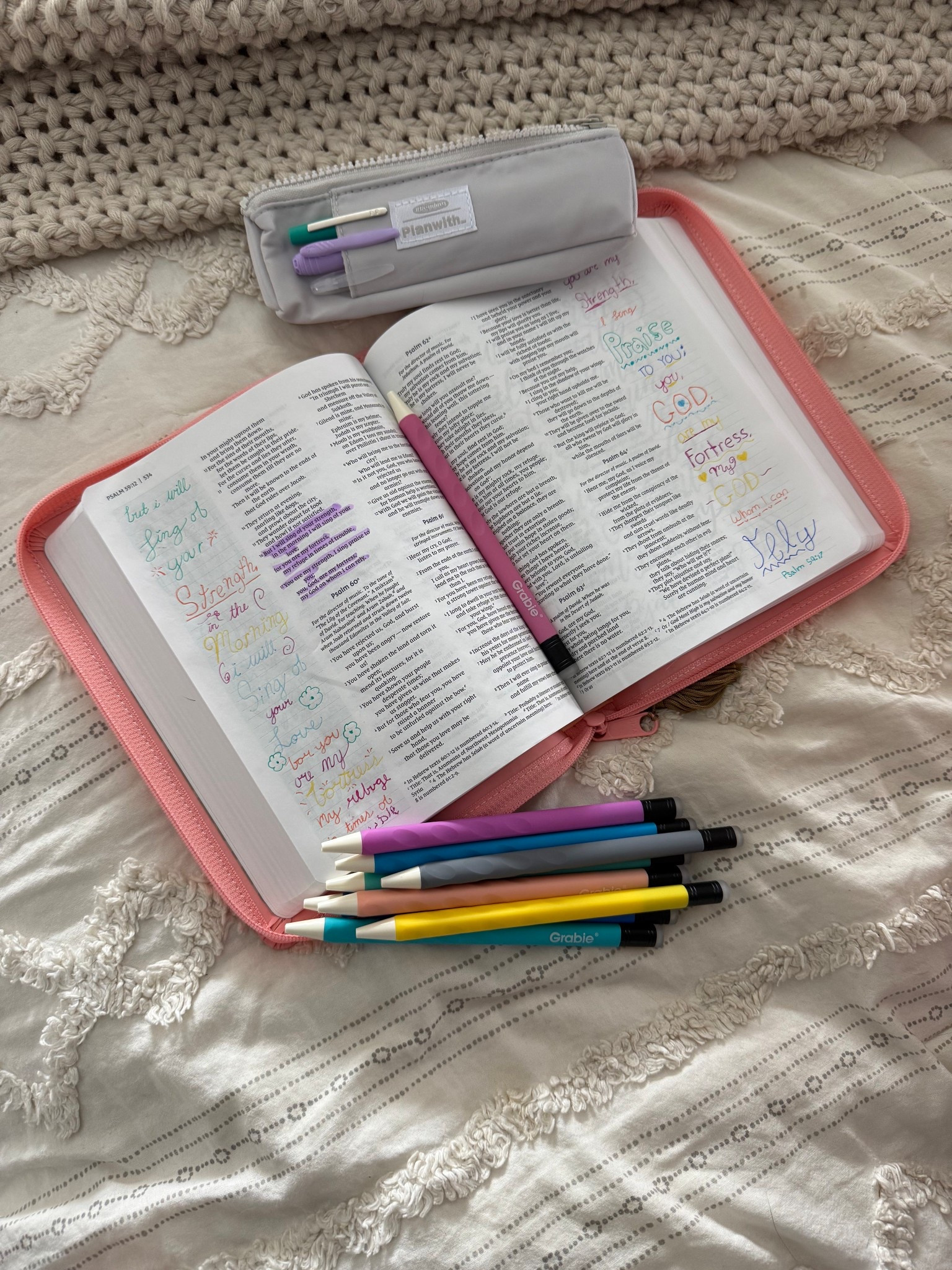 The Bible I got my 11 year old daughter.

#LTKOver40 #LTKmomlife #LTKdayinmylife