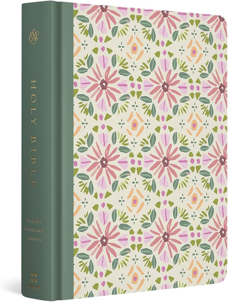 ESV Single Column Journaling Bible, Artist Series (Cloth over Board, Lulie Wallace, Penelope): Ho... | Amazon (US)